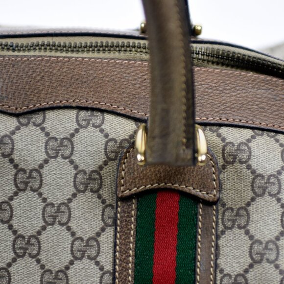 GUCCI Sherry Line Boston Bag (Small Duffle) - Picture 6 of 14